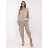 Italy Moda Set-MI-KMPL-M56491.09-dark beige | shoptok.hr