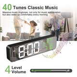 Venisymlis Digitalna Budilka, Jutranja Budilka, Stenska Ura Led Digitalno Ogledalo Z Datumom Temperature, (22060535) | Shoptok.si