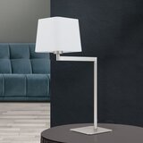 Orion LA 4-1209/1 - Stona lampa CARLTON 1xE27/40W/230V bela/mat hrom | Eponuda.com