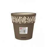 STEFANPLAST Saksija 15x15cm Gaia 88302 smeđa | Eponuda.ba