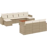  11-dijelni set vrtnih sofa od poliratana s jastucima bež | shoptok.hr