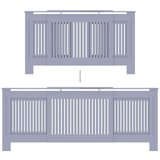  Pokrov za radiator MDF siv 205 cm, (20769775) | Shoptok.si