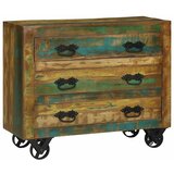  Kreveta Smeđa 80 x 30 x 65 cm Čvrsto drvo iz reciklaže - 65 cm masivno obnovljeno drvo | shoptok.hr