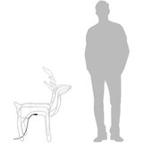  Figura božićnog soba hladna bijela 76 x 42 x 87 cm | shoptok.hr