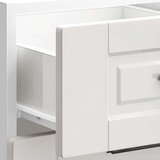vidaXL Donji kuhinjski ormarić Porto sjaj bijeli konstruirano drvo | shoptok.hr