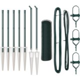 vidaXL heksagonalna ograda zelena 0.6x10 m čelik | shoptok.hr