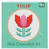 Rex London Komplet za ustvarjanje Cross-stitch Kit Tulip – | Shoptok.si