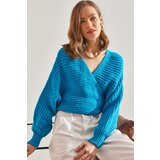 Bianco Lucci Women's Tie Detailed Knitwear Cardigan | Shoptok.si