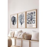 WALLXPERT Č-300734 - 5070 Višenamenski dekorativni set slika (3 komada) | Eponuda.com