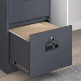 Kabinet za datoteke s predalom Antracit 44 x 50 x 106.5 cm, (5000113034) | Shoptok.si