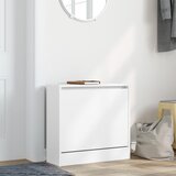 Ormarić za cipele bijeli 60 x 21 x 57 cm od konstruiranog drva | Eponuda.com
