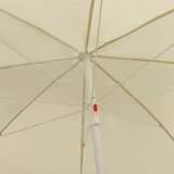  Suncobran za plažu žuta boja pijeska 240 cm | shoptok.hr