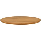  Gornji dio stola Ø 90 x 3,5 Kružni Čvrsto teak drvo Prirodna | shoptok.hr