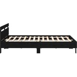  Krevetna konstrukcija Crni hrast 180 x 200 cm Konstruirano drvo | shoptok.hr