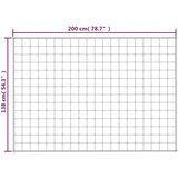  Obtežena odeja svetlo krem 138x200 cm 6 kg blago | Shoptok.si