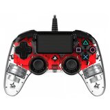Nacon Compact Light Edition igralna konzola gamepad PlayStation 4 rdeča, transparentna NA360837 | Shoptok.si