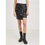 Orsay Black leatherette skirt - Ladies | shoptok.hr