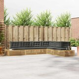  6 Komad Set vanjskih sofa Poliester Bijela | shoptok.hr