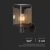  LED solarno zidno svetlo za spoljašnju upotrebu sa senzorom LED/2,5W/3,7V 3000K IP54 | Eponuda.com