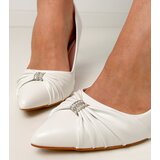 D/CEO White classic stiletto pumps with rhinestones Bronney | shoptok.hr