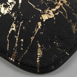 Douceur d intérieur Crna/u zlatnoj boji kupaonska prostirka 45x45 cm Aquamarbre – | shoptok.hr