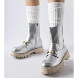 Gemre Silver insulated ankle boots Overlook | Shoptok.si