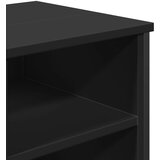Ormarić za umivaonik crni 91 x 35 x 60 cm konstruirano drvo | shoptok.hr