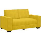  Dvosjed Kauč Žuti 160x78x84 cm Baršun | Shoptok.si