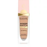 Eveline Cosmetics Wonder Match Lumi vlažilni tekoči puder z gladilnim učinkom SPF 20 odtenek 25 Sand Beige 30 ml