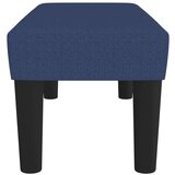  Klupa plava 70 x 30 x 30 cm od tkanine | shoptok.hr
