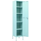 vidaXL Omara s ključavnico mint zelena 35x46x180 cm jeklo | Shoptok.si