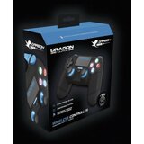 PS4 Dragon Shock 4 Wireless Controller Black cene