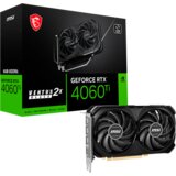 MSI Video Card NVidia RTX 4060 VENTUS 2X BLACK 8G OC (8GB GDDR6/128bit, PCI-E 4.0 x8, 1×8 pin, Retail) | Eponuda.ba