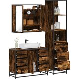 vidaXL 3-dijelni set kupaonskog namještaja boja hrasta drveni | shoptok.hr