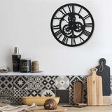 vidaXL 325168 Wall Clock Black 30 cm Acrylic | Shoptok.si