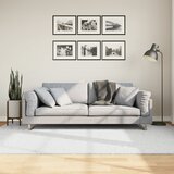 vidaXL Preproga OVIEDO s kratkimi vlakni siva 160x230 cm Cene