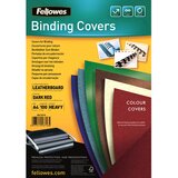 Fellowes karton za koričenje 5371603 250gr. A4, tamno crvena | Eponuda.com