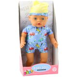 Lean Toys Punčka v modrih oblačilih in s klobukom | Shoptok.si