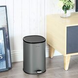 Songmics Koš za smeti 5 L, siv | Shoptok.si