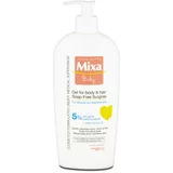 Mixa Baby otroški hranljivi gel za prhanje in šampon 400 ml za otroke