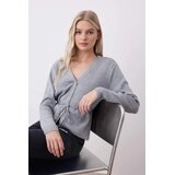 TRENDYOLMILLA Ženski kardigan Twoaw26Hi00216, svetlo siva | Eponuda.com