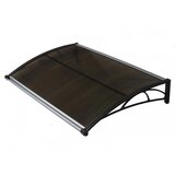 TT Nadstrešnica Za Vrata 82x120cm Smeđa Baza Ploča Bronza 6mm | Eponuda.com