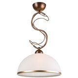  Luster na šipci COBRA 1xE27/60W/230V prečnik 30 cm bronza/patina | Eponuda.com