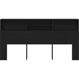  Glava kreveta s ormarićem Zidne Crni hrast 200 x 19 x 103,5 cm | Eponuda.ba