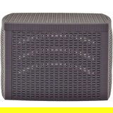  Bočni stol boja kave 54 x 54 x 36 5 cm plastični | shoptok.hr