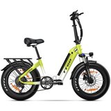 TTGO Zložljivo električno kolo F6, 250 W z navorom 45 NM, 25 Ah, zeleno, (21960221) Cene