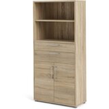 Tvilum Modularna knjižna polica v hrastovem dekorju v naravni barvi 89x189 cm Prima – | Shoptok.si