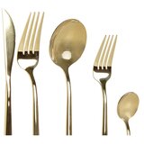  Jedilni Pribor DKD Home Decor Zlat Nerjaveče jeklo 3 x 1,5 x 13 cm 20 Kosi | Shoptok.si