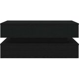  Klub stolić s LED svjetlima crni hrast 90x50x40 cm | Eponuda.ba