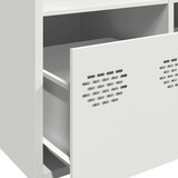  Visoka komoda bijela 68x39x103,5 cm čelična | shoptok.hr